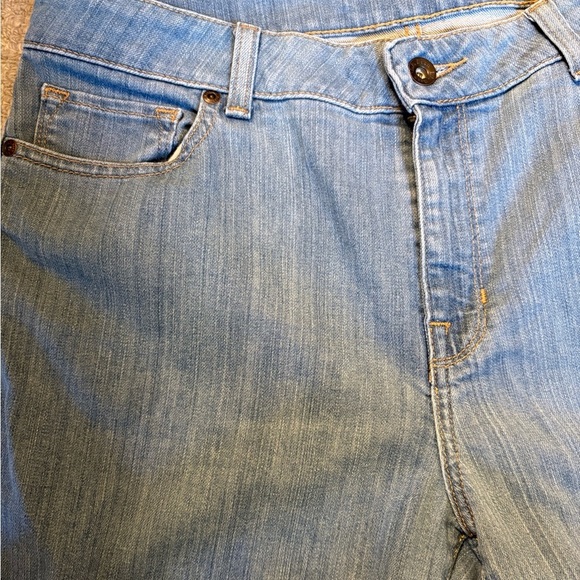 L.L.Bean Jeans-straight leg high rise -Size 12 - Picture 6 of 7